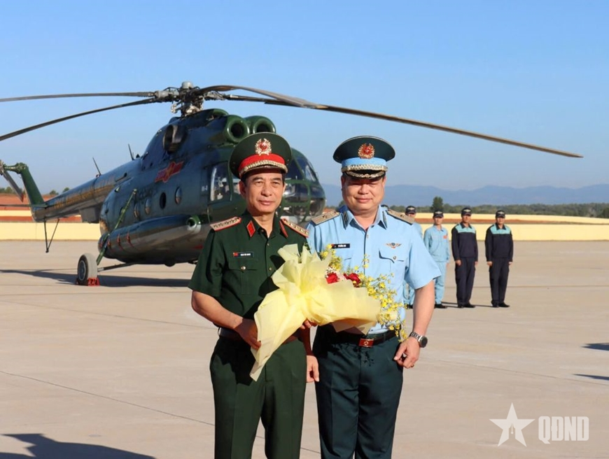 Đại tướng Phan Văn Giang chủ trì Lễ khánh thành Sân bay quân sự Phan Thiết